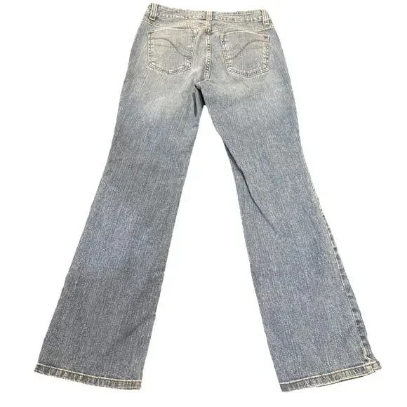 DKNY Soho Jean-Womens Blue Medium Wash Denim Jeans-Bootcut-Size 6S/C - Picture 11 of 16